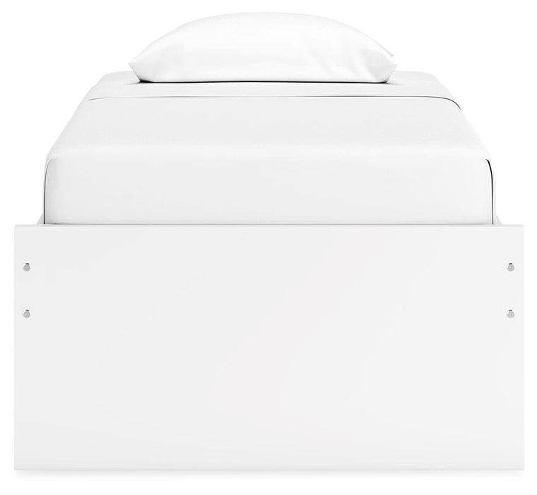 Signature Design White Twin Platform Bed