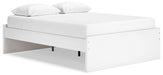 Signature Design White Queen Platform Bed