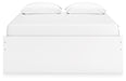 Signature Design White Queen Platform Bed