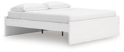 Signature Design White King Platform Bed