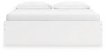 Signature Design White King Platform Bed
