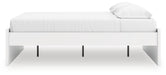 Signature Design White King Platform Bed