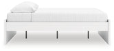 Signature Design White King Platform Bed