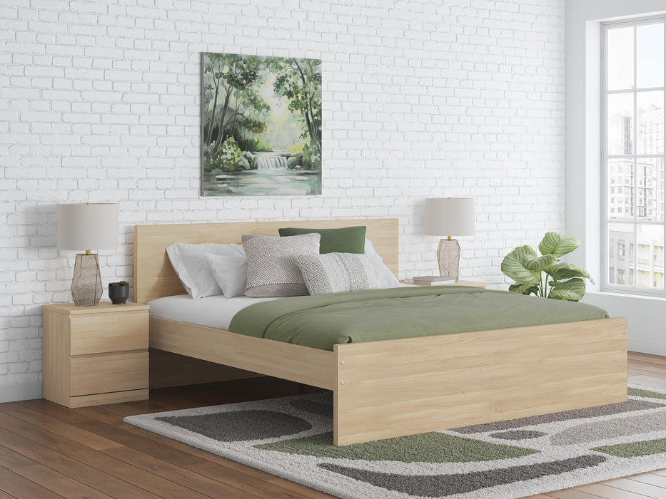 Signature Design Natural Queen Panel Headboard