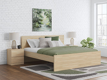 Signature Design Natural Queen Panel Headboard