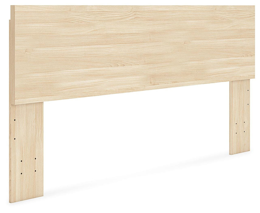 Signature Design Natural King Panel Headboard