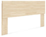 Signature Design Natural King Panel Headboard
