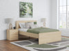 Signature Design Natural Full Panel Headboard