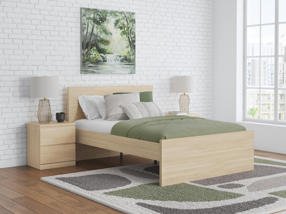 Signature Design Natural Full Panel Headboard