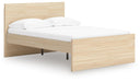 Signature Design Natural King Panel Platform Bed