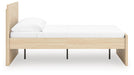 Signature Design Natural King Panel Platform Bed