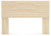 Signature Design Natural Full Panel Headboard