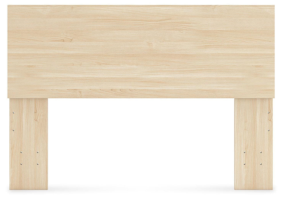 Signature Design Natural Full Panel Headboard
