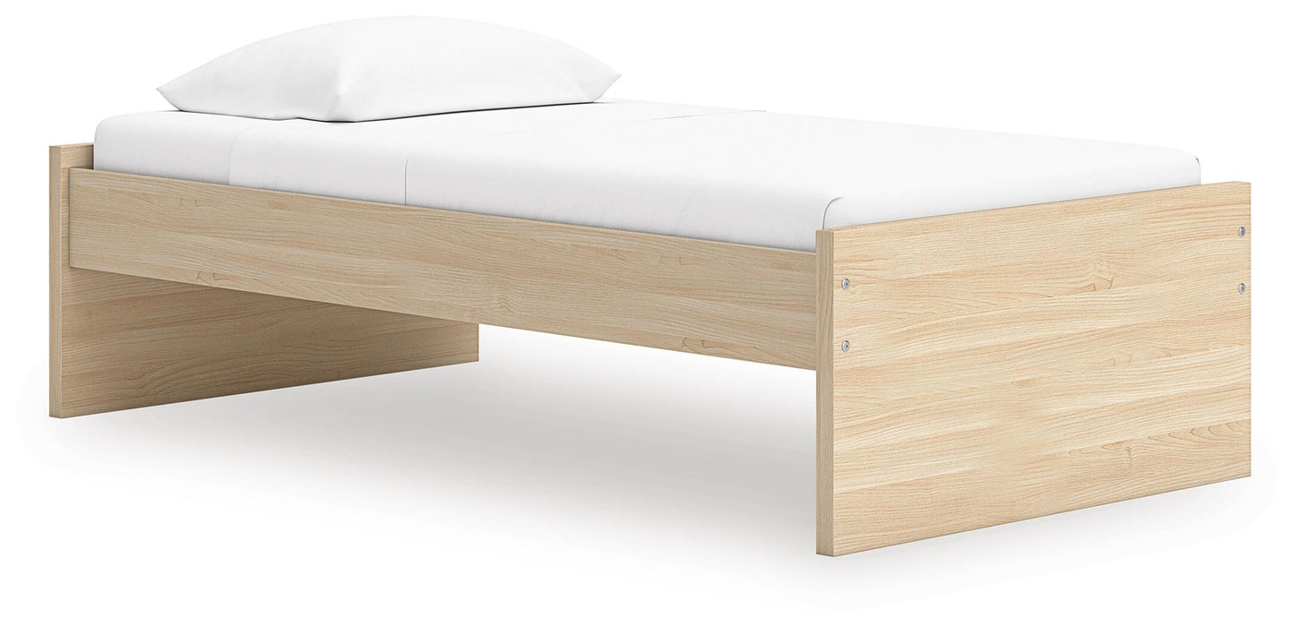 Signature Design Natural Twin Platform Bed