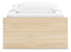 Signature Design Natural Twin Platform Bed