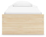 Signature Design Natural Twin Platform Bed