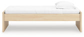 Signature Design Natural Twin Platform Bed