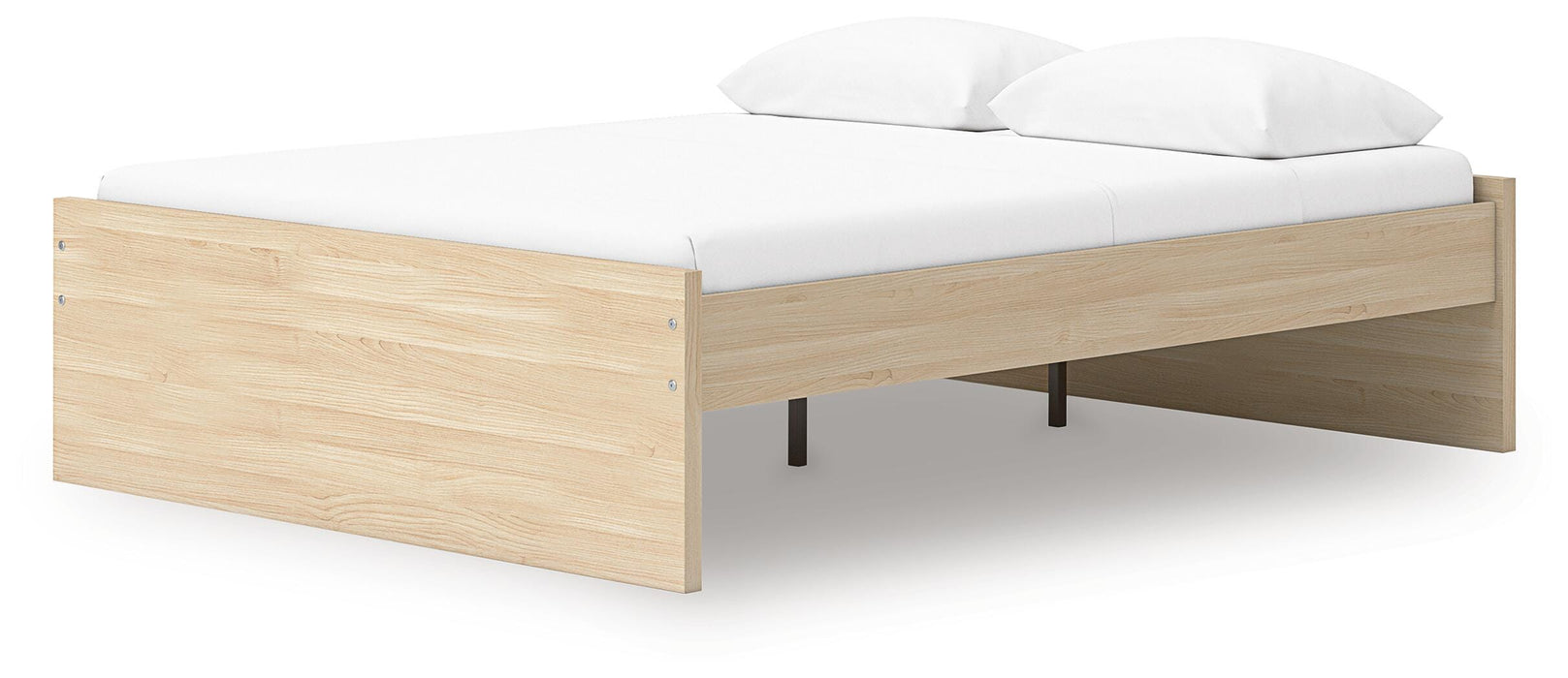 Signature Design Natural Queen Platform Bed