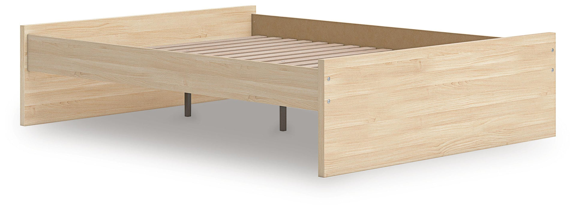 Signature Design Natural Queen Platform Bed