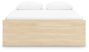 Signature Design Natural Queen Platform Bed