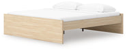 Signature Design Natural King Platform Bed