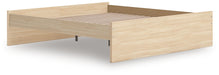 Signature Design Natural King Platform Bed