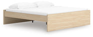 Signature Design Natural King Platform Bed