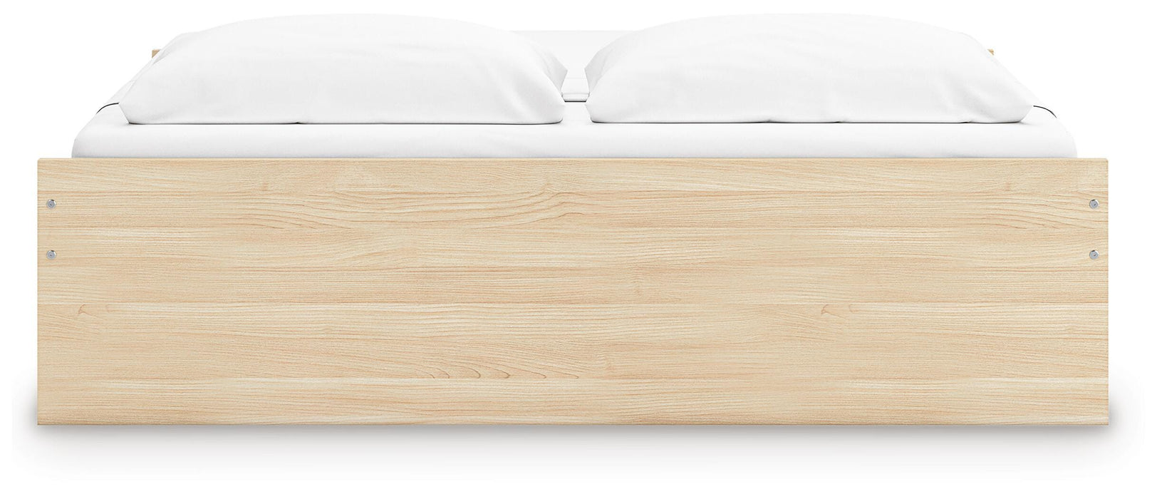 Signature Design Natural King Platform Bed