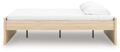 Signature Design Natural King Platform Bed