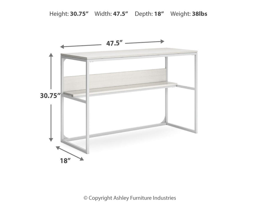 Signature Design White Home Office Desk