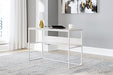 Signature Design White Home Office Desk