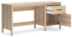 Signature Design Tan Home Office Desk