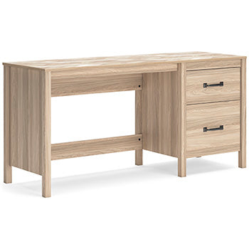 Signature Design Tan Home Office Desk