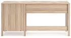 Signature Design Tan Home Office Desk