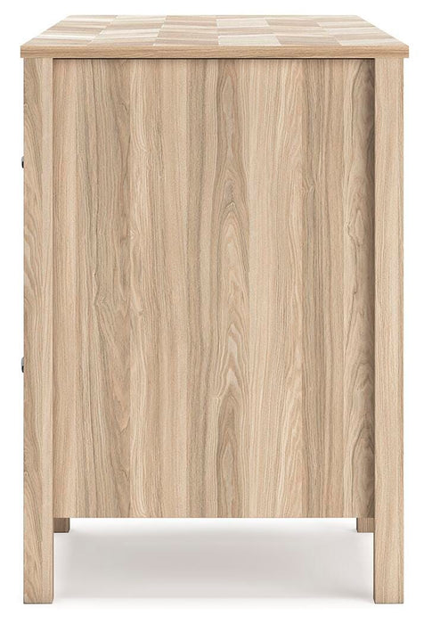 Signature Design Tan Home Office Desk