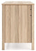 Signature Design Tan Home Office Desk