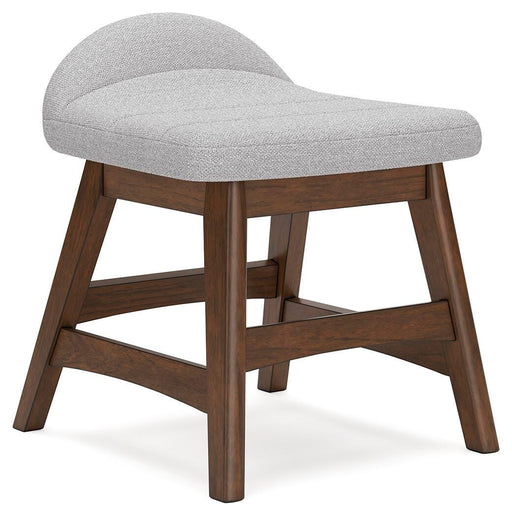 Signature Design Light Gray/Brown Home Office Desk Chair (1/CN)
