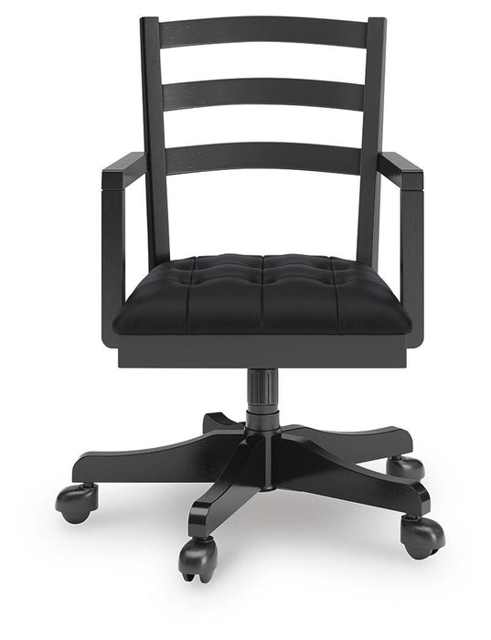 Signature Design Black Home Office Swivel Desk Chair