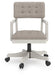 Signature Design Antique White Home Office Desk Chair (1/CN)