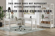 Signature Design Antique White Home Office Desk Chair (1/CN)