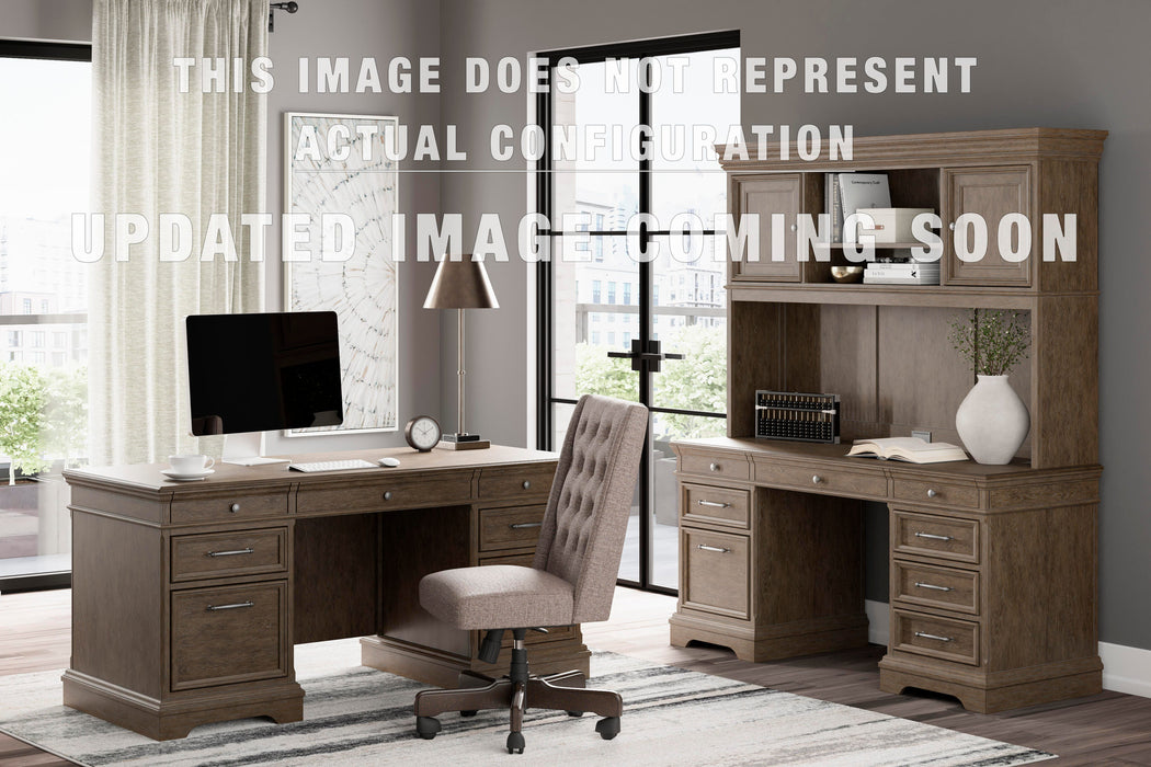 Signature Design Weathered Gray Bookcase