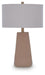 Signature Design Mocha Ceramic Table Lamp (1/CN)