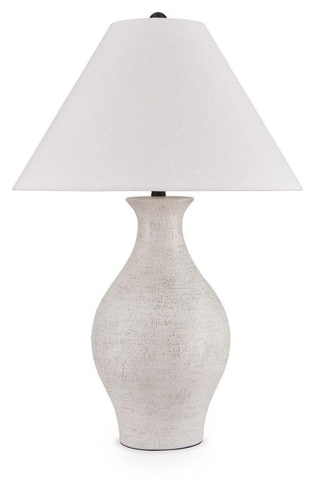 Signature Design Antique White Ceramic Table Lamp (1/CN)