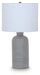 Signature Design Gray Blue Ceramic Table Lamp (1/CN)