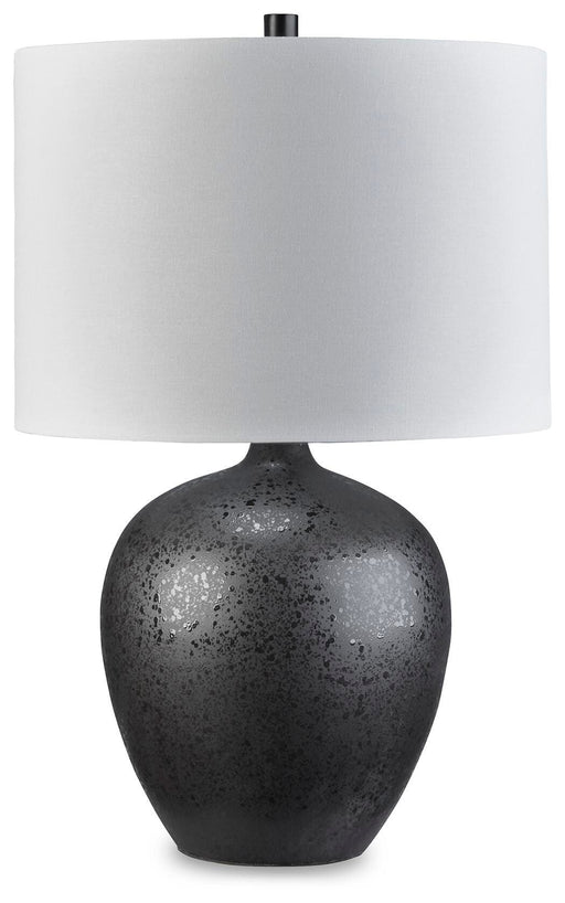 Signature Design Black Ceramic Table Lamp (1/CN)