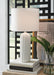 Signature Design White Ceramic Table Lamp (2/CN)