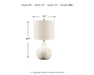 Signature Design Off White Ceramic Table Lamp (1/CN)