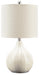 Signature Design Off White Ceramic Table Lamp (1/CN)