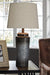 Signature Design Gray Metal Table Lamp (2/CN)