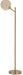 Signature Design Amber/Gold Finish Metal Floor Lamp (1/CN)